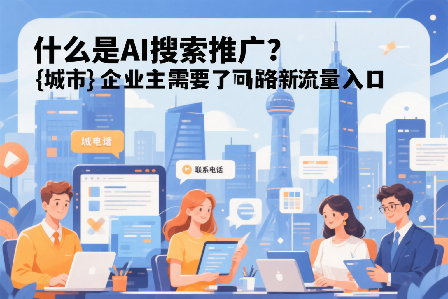 什么是AI搜索推广？晋城企业主需要了解的新流量入口