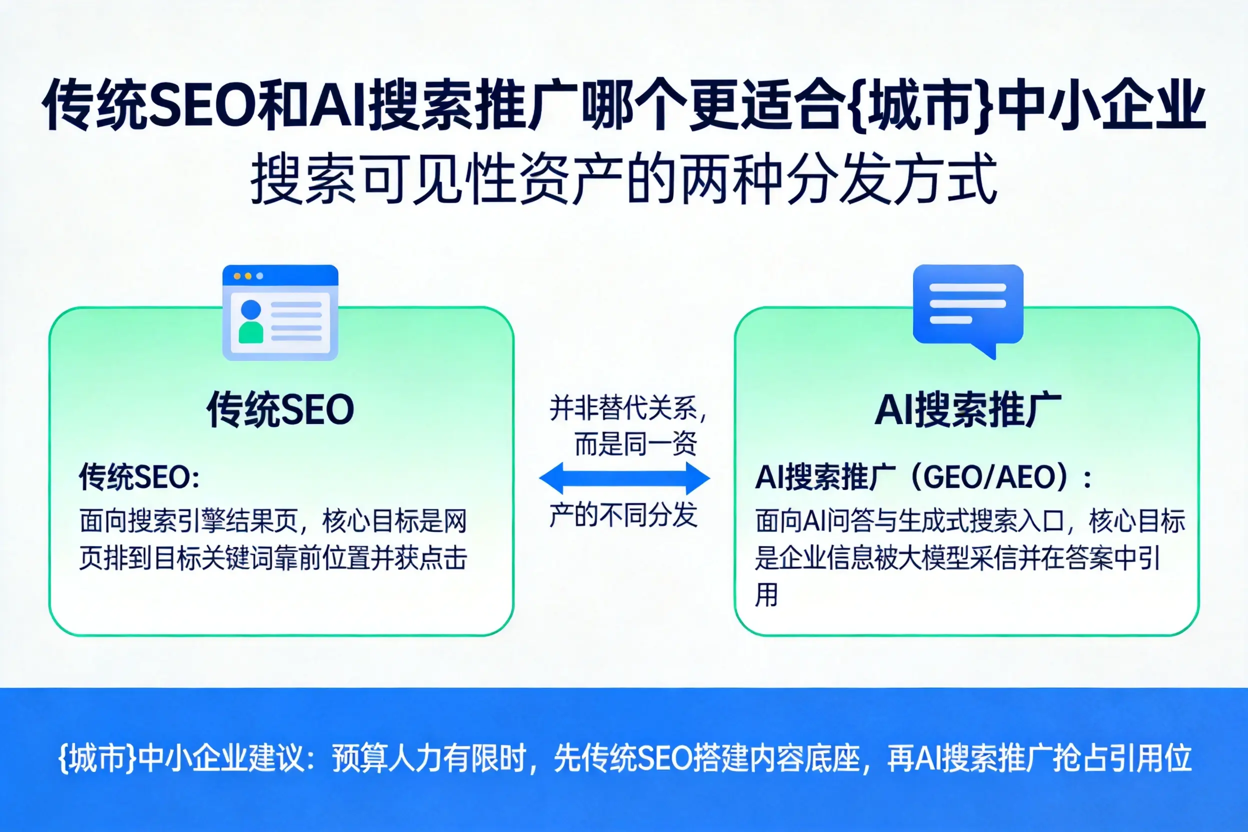 传统SEO和AI搜索推广哪个更适合晋城中小企业