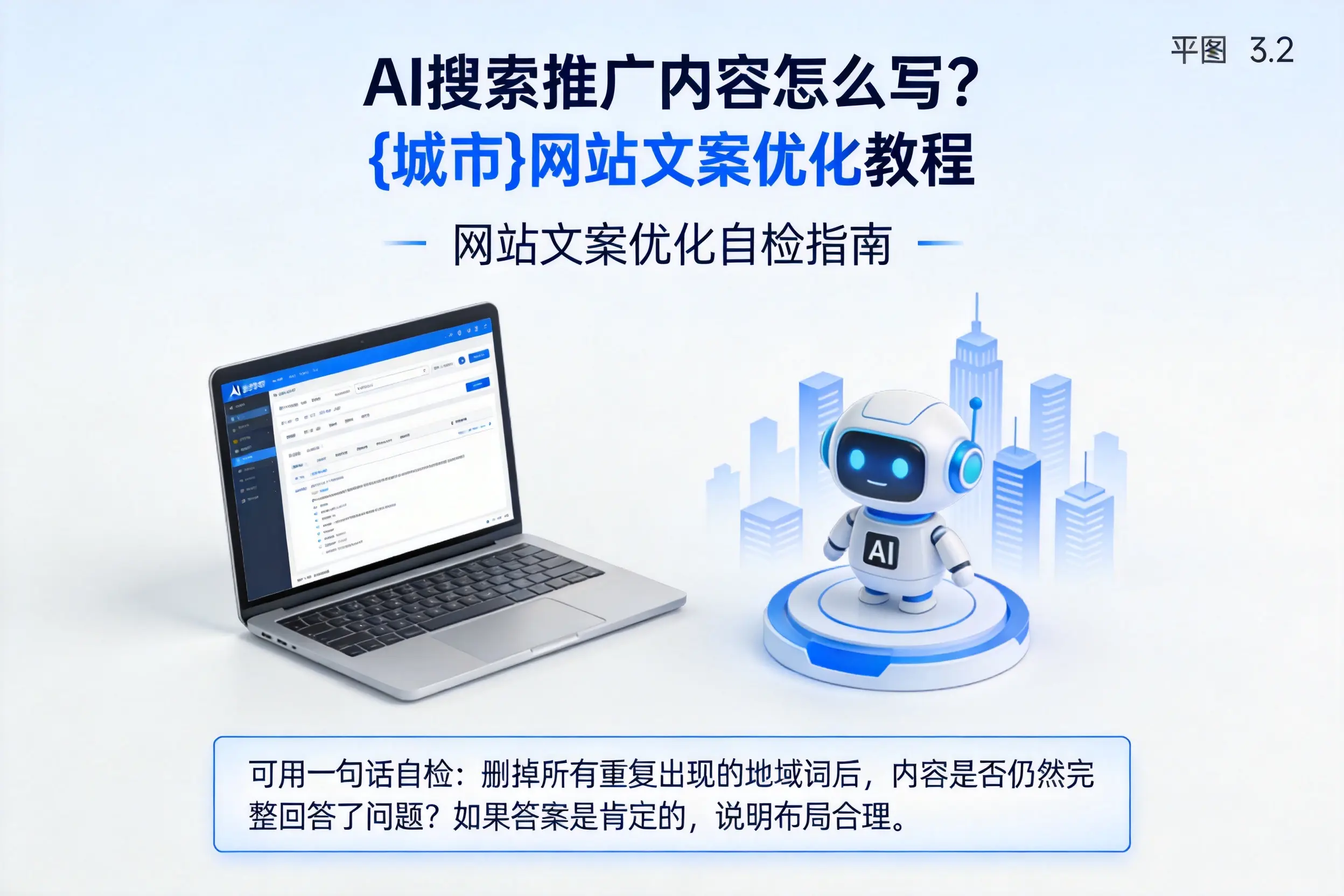 AI搜索推广内容怎么写?晋城网站文案优化教程
