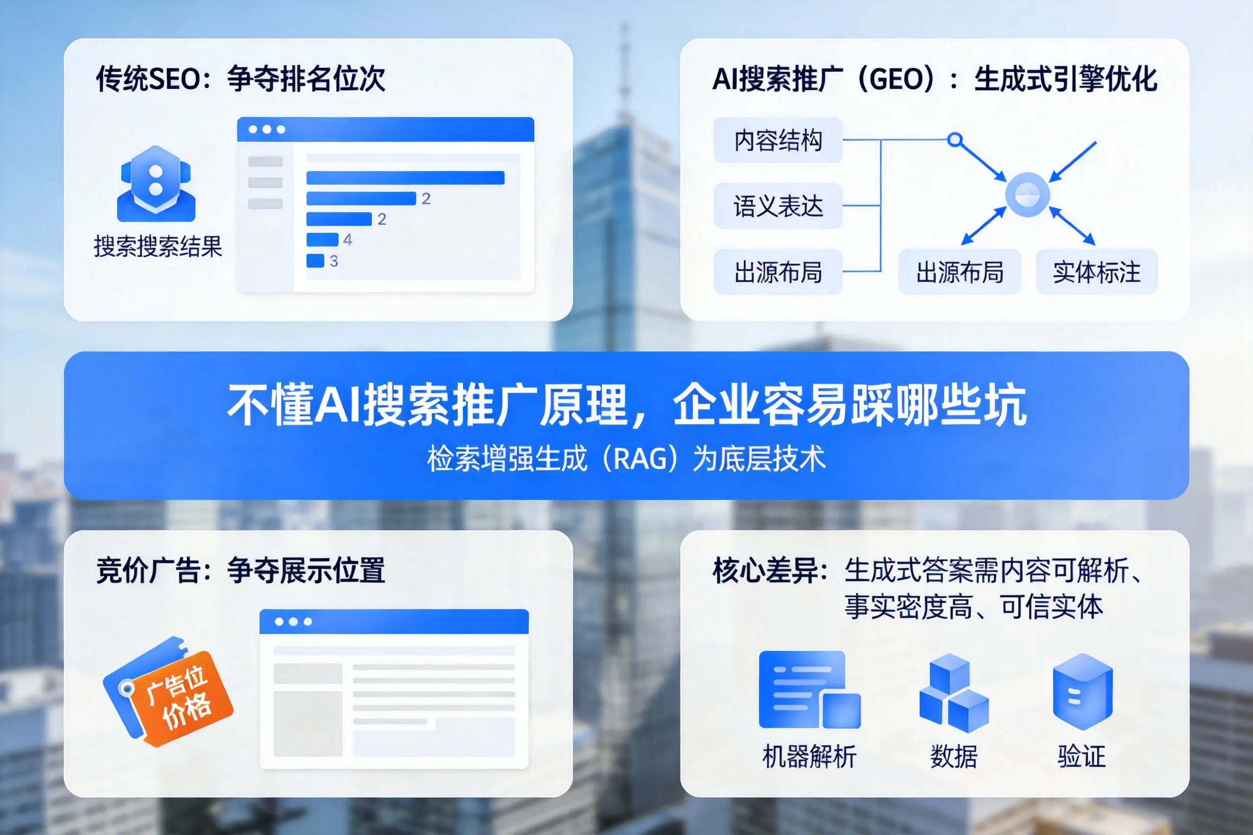 不懂AI搜索推广原理，晋城企业容易踩哪些坑