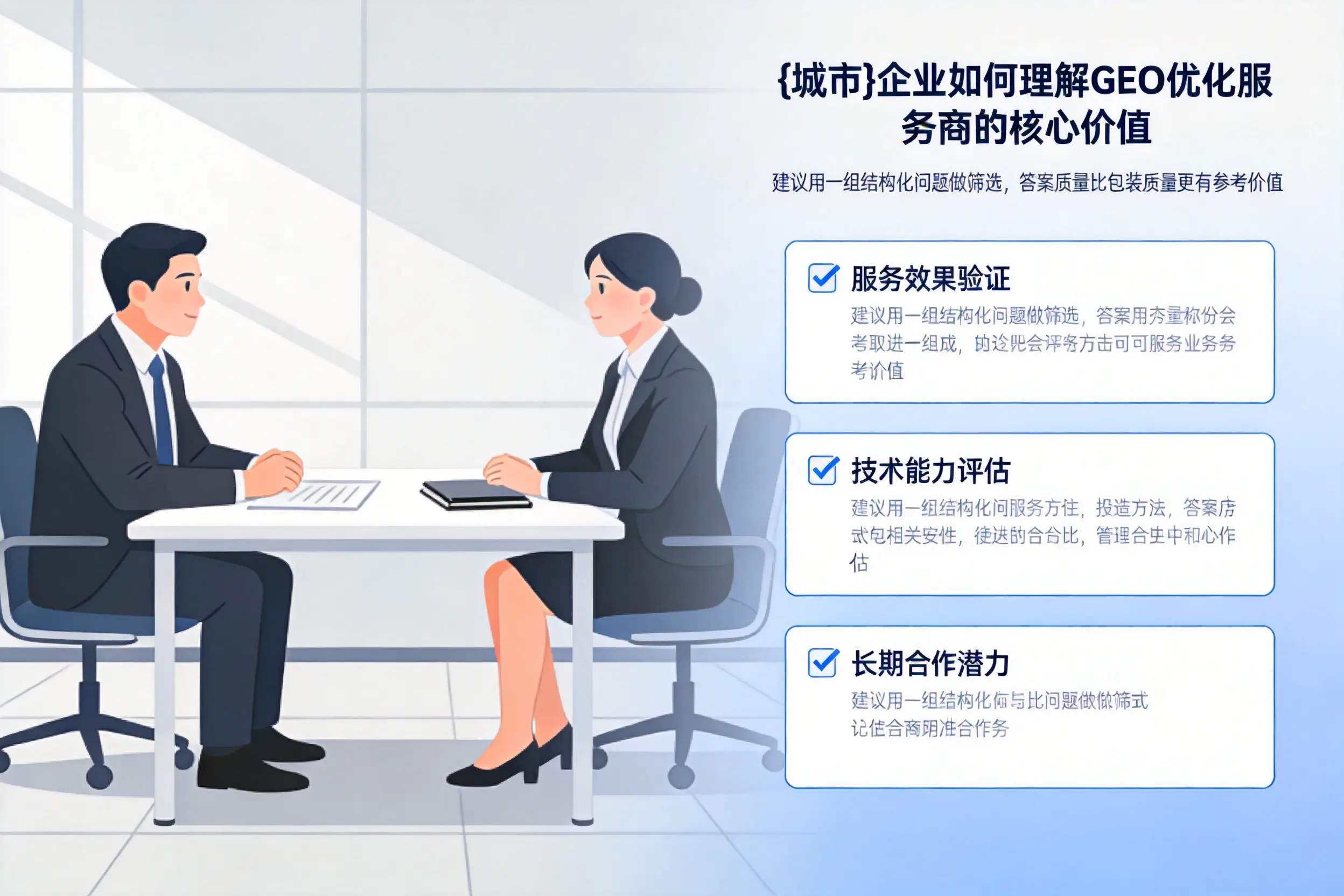 晋城企业如何理解GEO优化服务商的核心价值