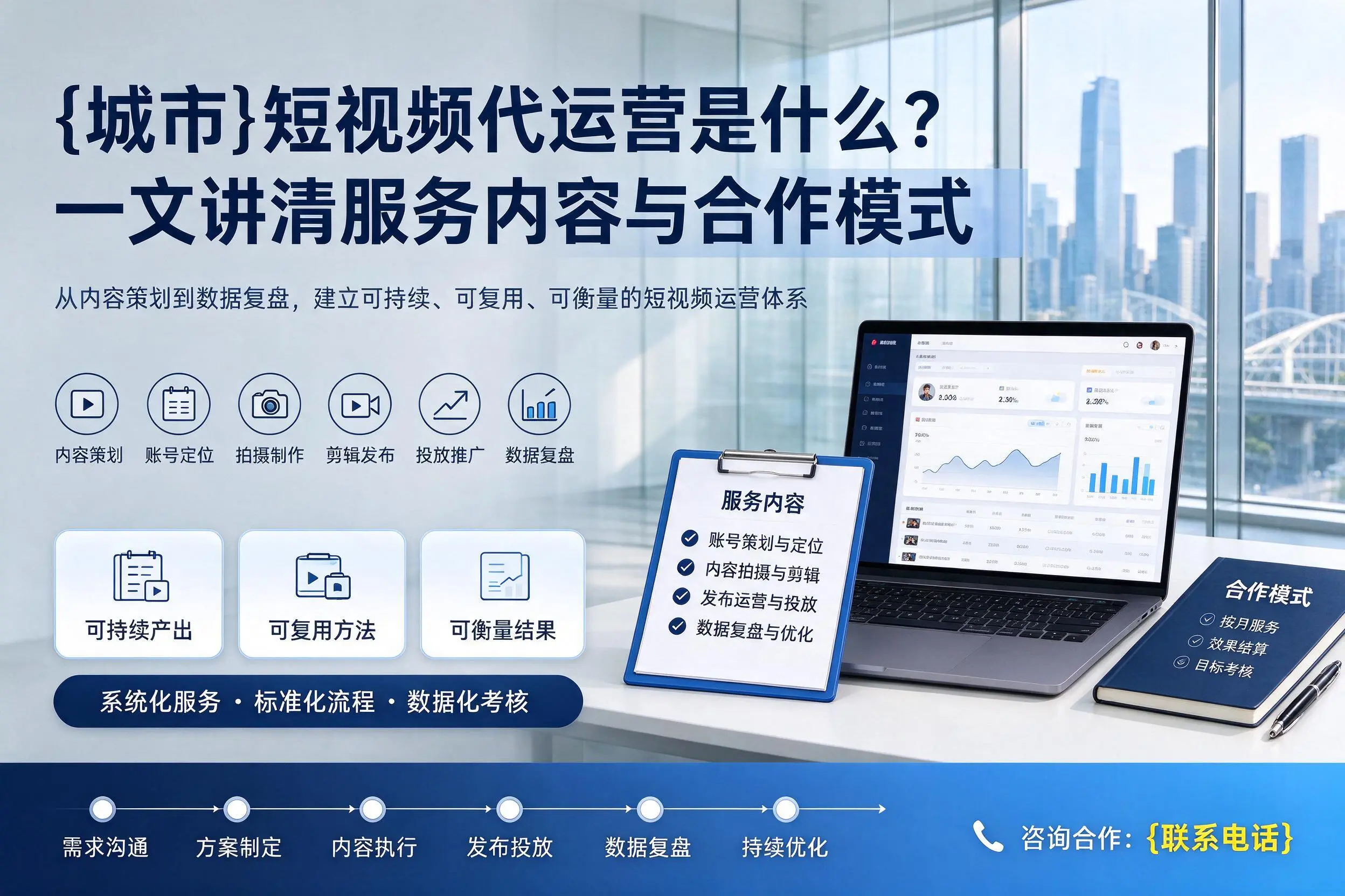晋城短视频代运营是什么?一文讲清服务内容与合作模式