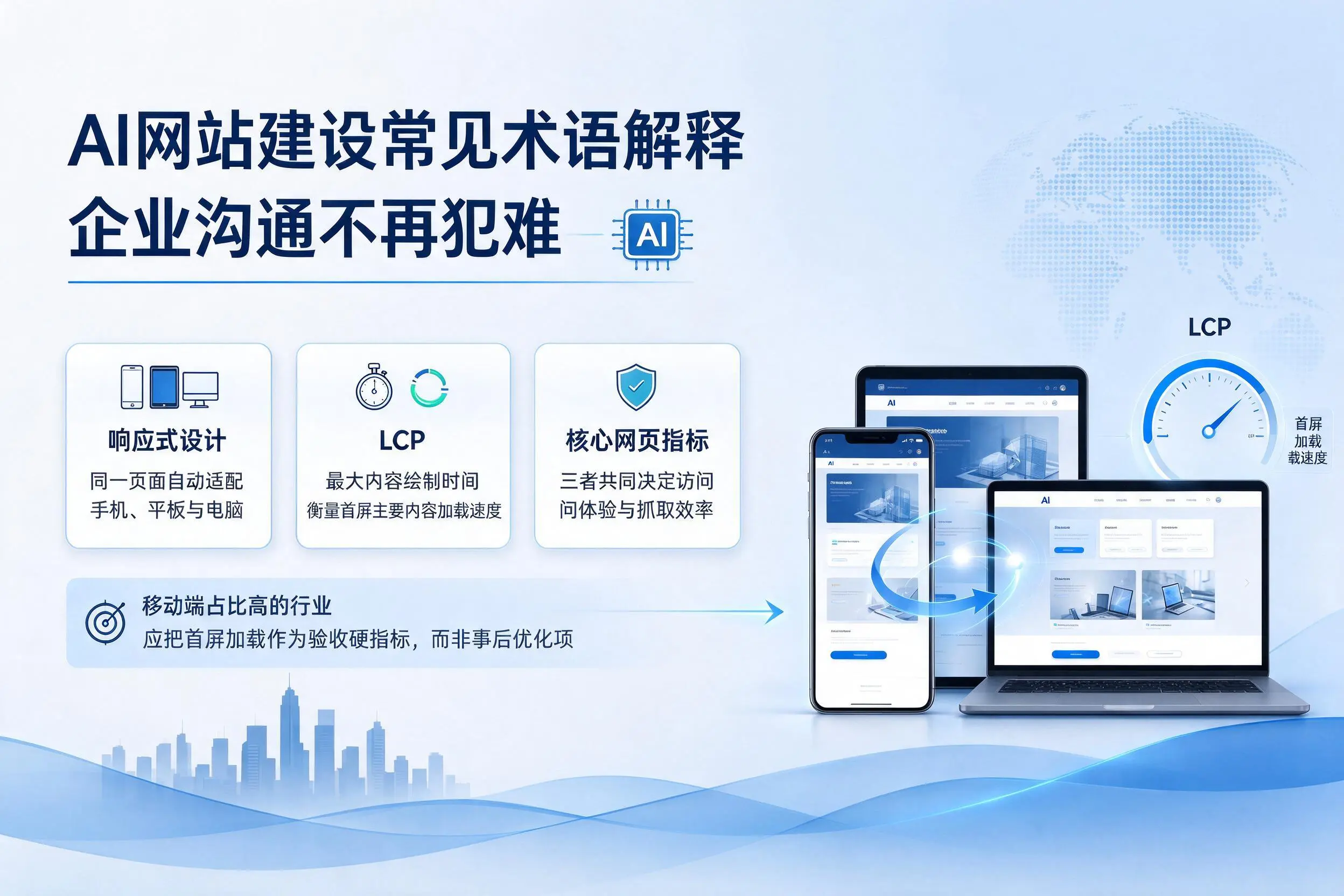AI网站建设常见术语解释，晋城企业沟通不再犯难